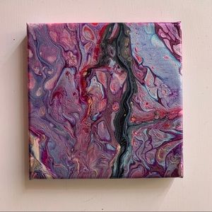 Strip” Original Pour Painting on canvas